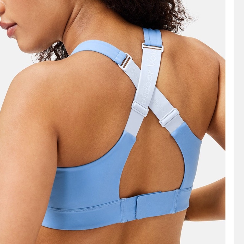 Outdoor Voices Circuit Bra Periwinkle Blue size S/M B cup